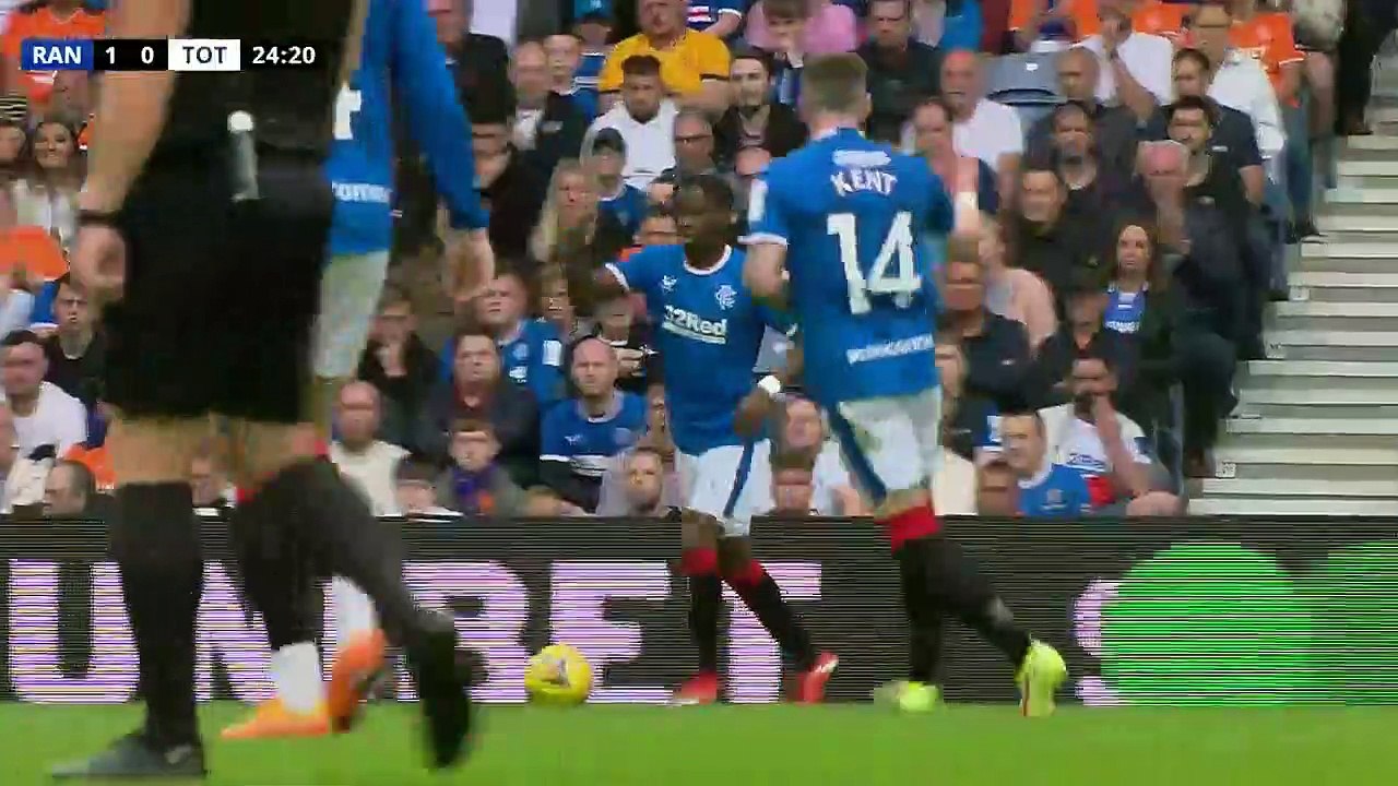 Rangers vs Tottenham highlights 23 07 2022