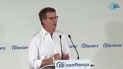 Feijóo sobre los cambios en el PSOE: «Sánchez ha vuelto a demostrar que sólo le importa él»