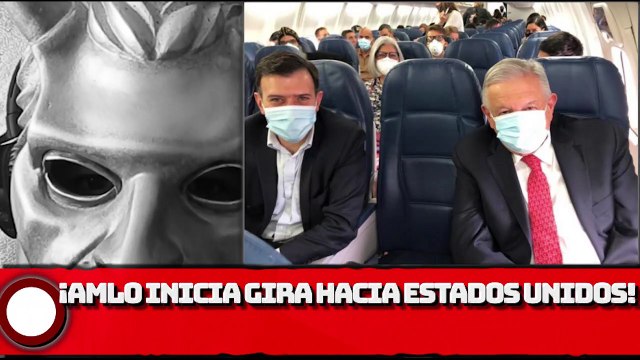 ¡AMLO Inicia gira HACIA ESTADOS UNIDOS!