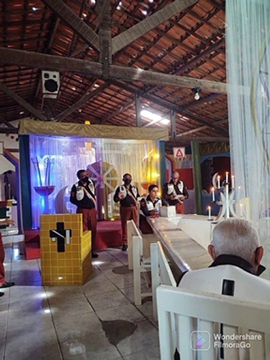 Abriu corrente mestra no Alzan do Amanhecer em 23/07/2022