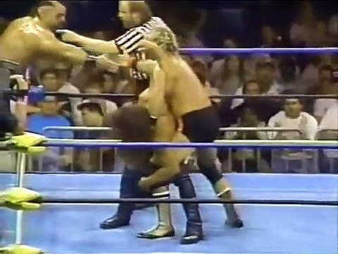 Freebirds vs. Dick Slater and The Barbarian (08-02-1992)