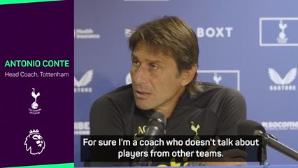 Conte blasts 'disrespectful' Nagelsmann over Kane comments