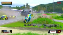 Kaeng Krachan 2022 Tsiomr Race 3 Start Leaders Attaphon Thammasirikul Massive Crash Flip.