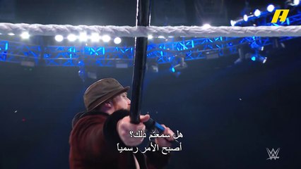 ماكنتاير يكسر عصا شيموس بسيف حقيقي وسط ذهول الجميع