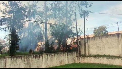 Incêndio ambiental é registrado no Nova Cidade