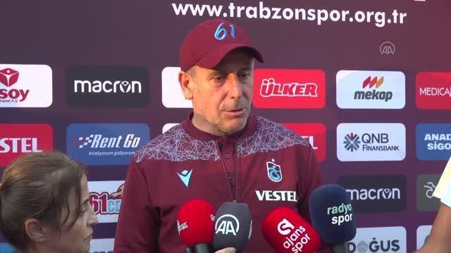 Trabzonspor-Torino maçının ardından - Abdullah Avcı