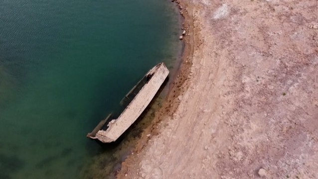 Severe drought is causing Lake Mead to vanish