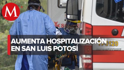 Hospitales en San Luis Potosí tienen ocupación del 100%