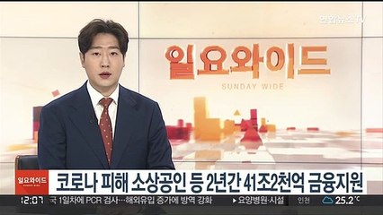 코로나 피해 소상공인 등 2년간 41조2천억 금융지원
