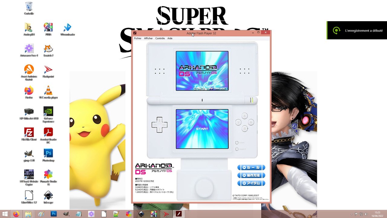 Arkanoid DS - Flash Game