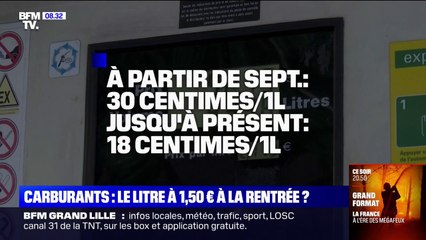 Carburants: le litre à 1€50 à la rentrée?