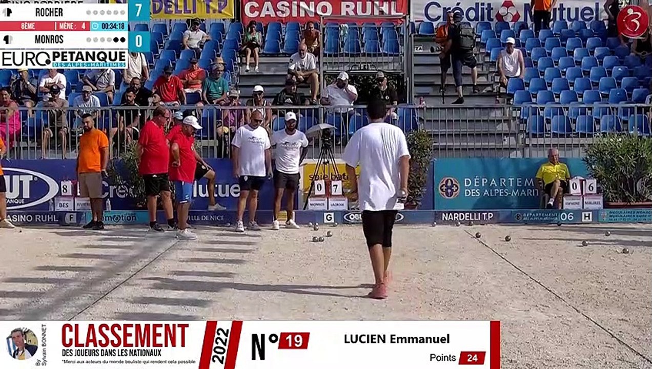 WebTV Nice : Europétanque des Alpes-Maritimes 2022