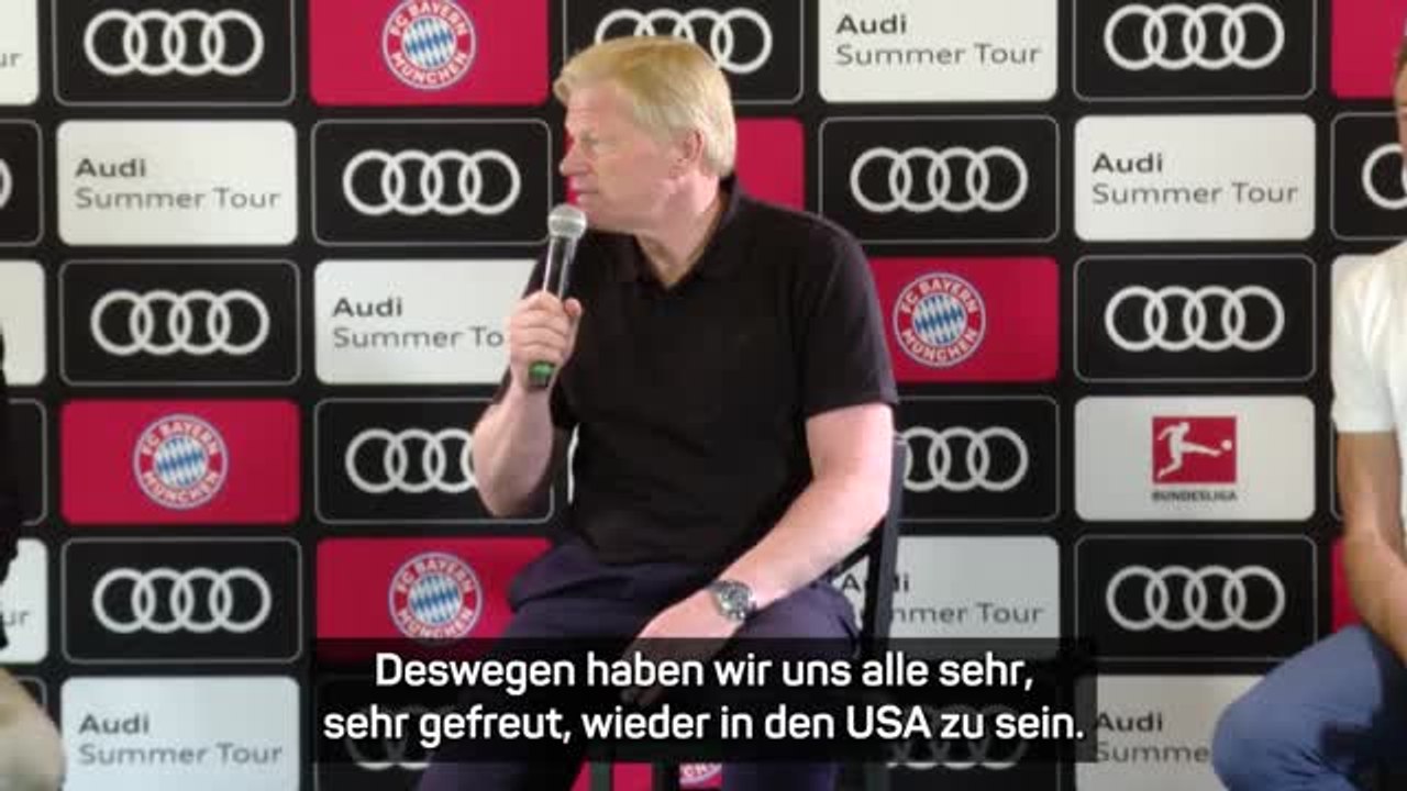 Kahn zu usa-tour: "etwas besonderes"
