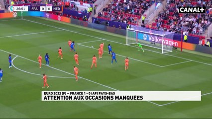 Attention aux occasions manquées - Euro féminin France 1-0 Pays-Bas (ap)