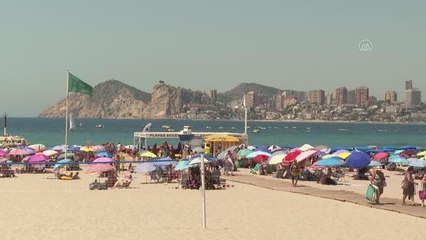İspanya'nın ünlü tatil beldesi Benidorm