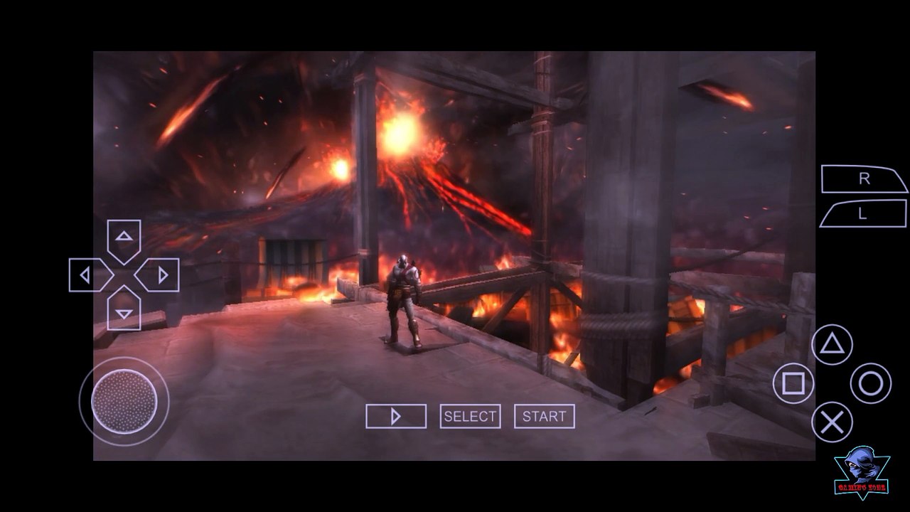 God of war/Ghost of sparta | PPSSPP emulator gameplay | Part 9 | Gaming Zone 5050