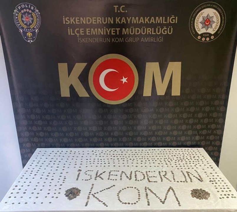 1270 sikke ele geçirildi