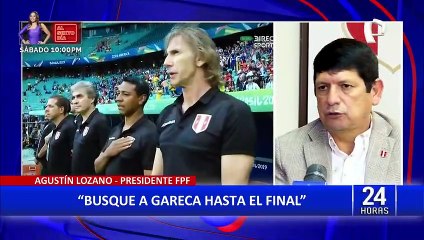 ¡Exclusivo! Agustín Lozano: "Busqué a Ricardo Gareca hasta el final"
