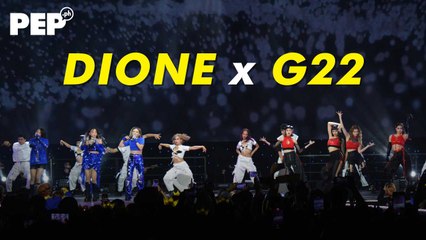 G22 and Dione rocked the stage to Gloc 9's "Sumayaw Ka" at #TugatogPH