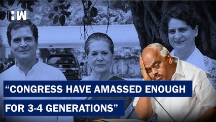 Made Enough Money In Name Of Gandhis: Karnataka Congress MLA's Big Claim |