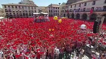 Cohete de las Fiestas de Santa Ana en Tudela 2022