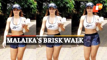 Watch | Paps Catch Malaika Arora After Workout Session