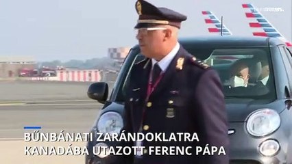 Bűnbánati zarándoklatra indult Ferenc pápa Kanadába