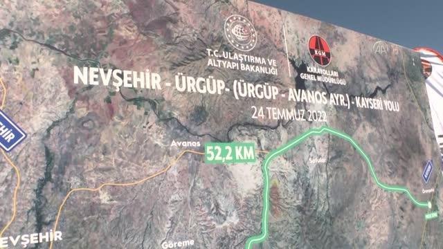 Bakan Karaismailoğlu, Nevşehir-Ürgüp yolu şantiyesini ziyaret etti