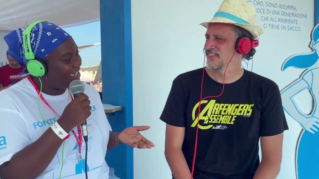 Il fumettista Gud al Jova Beach Party: Non sprechiamo risorse: diamo una nuova vita agli oggetti