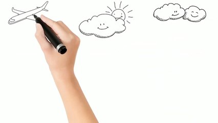 White board animation - happy weekend ️