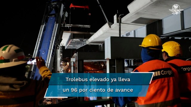 Trolebús elevado podrá resistir sismos de intensidad de hasta 8.5