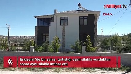 Karısını öldürüp aynı tabancayla intihar etti
