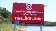 Alibeyköy Barajı’nda tehlike dolu anlar! Savunması şoke etti