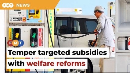 Targeted subsidies good, but welfare reforms needed, says Bersatu man