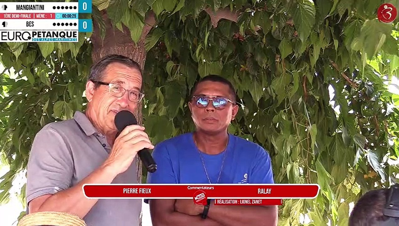 WebTV Nice : Europétanque des Alpes-Maritimes 2022