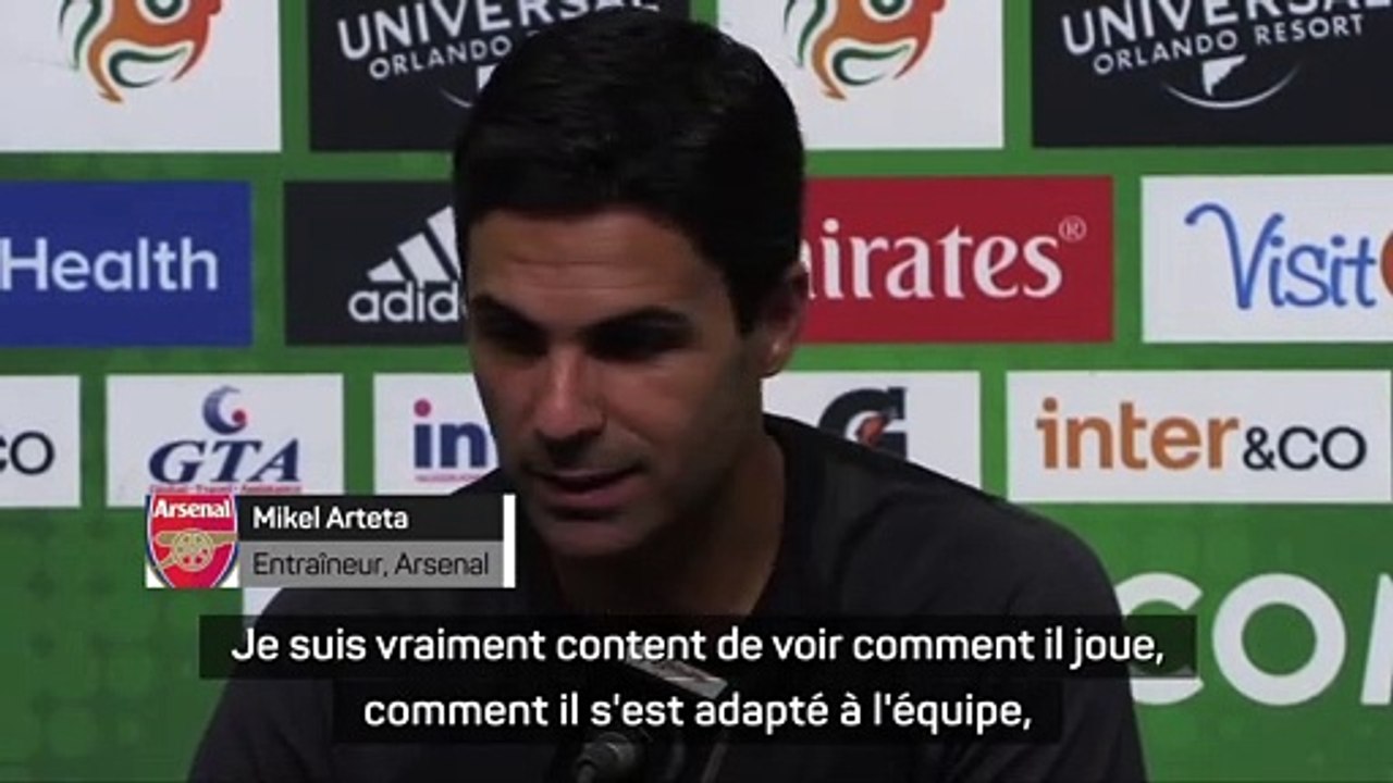 Arteta : "Saliba est déjà un joueur de haut niveau"