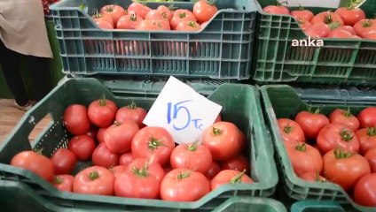 Mevsimi gelse de yiyemiyoruz! Manavın isyanı: "Bilecik domatesi, Bilecik’te 14 TL"