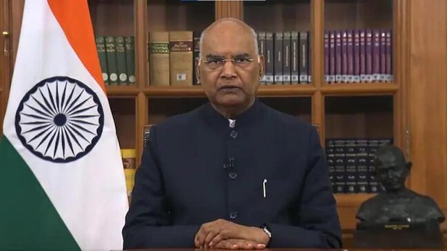 Outgoing President Ram Nath Kovind’s last address to the nation | Watch