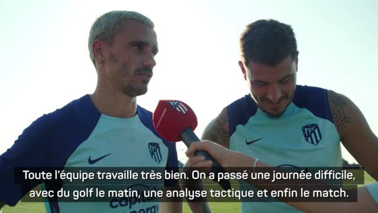 Atlético - Griezmann : "Prendre le maximum de points avant la Coupe du monde"