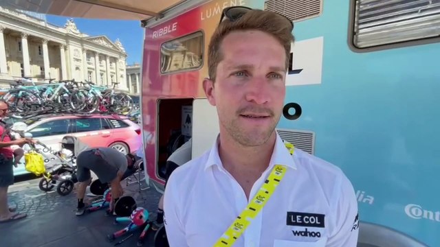 Tour de France Femmes 2022 - Nicolas Marche : On n'a peur de rien dans l'équipe Le Col-Wahoo même si on a le plus petit budget