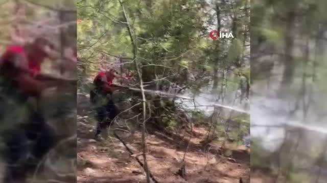 Son dakika haberi: Yangına havadan ve karadan müdahale devam ediyor