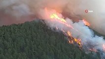 Son dakika haberi... Kütahya'da Emet'te orman yangını... Ekipler yangına müdahale ediyor