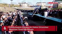 Cumhurbaşkanı Erdoğan Ibn Haldun Üniversitesi Mezuniyet Töreni’nde konuştu