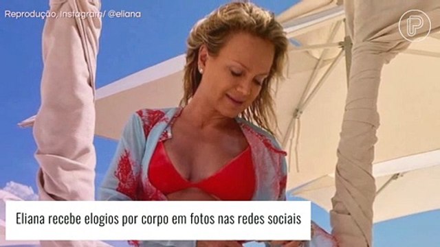Eliana destaca detalhes do corpo em fotos de biquíni e encanta seguidores. Fotos!