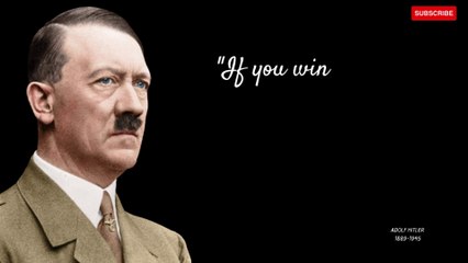 5 Powerful Quotes from ADOLF HITLER that changed my life.