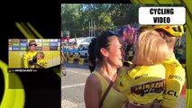 Jonas Vingegaard Reacts To Riding Champs-Élysées In Yellow Jersey & Winning Tour de France