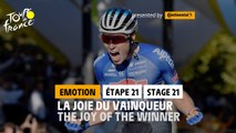 L’émotion du Vainqueur / Winner's emotion - Étape 21 / Stage 21 #TDF2022