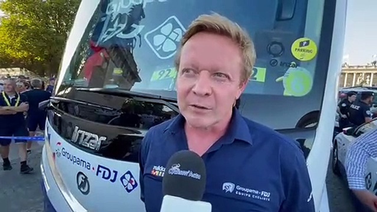 Tour de France 2022 - Philippe Mauduit : " Il faut être honnête et le reconnaître, le podium était difficilement accessible, mais l'équipe a bien travaillé"