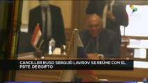 teleSUR Noticias 15:30 24-07: Recibe Pdte. de Egipto a Canciller ruso