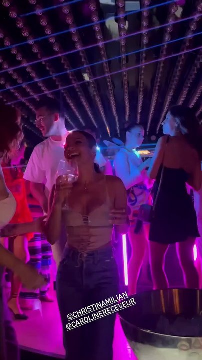 M Pokora et Christina Milian : Soirée trés arrosée à St-Trop avec un célèbre couple